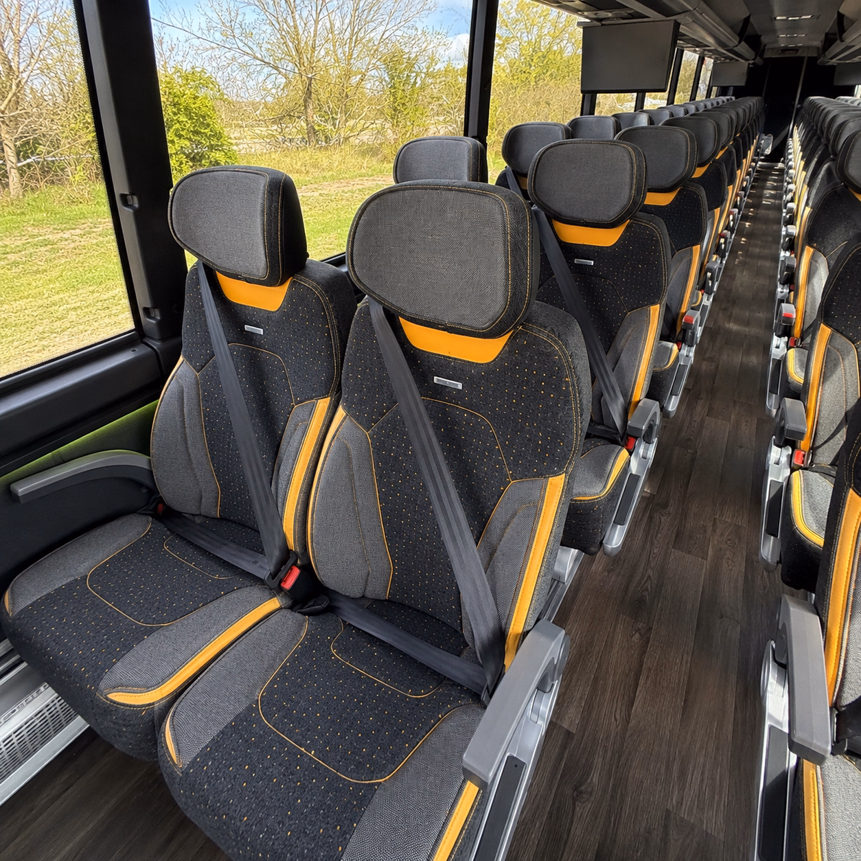 no more splitting your group across multiple cars on long trips