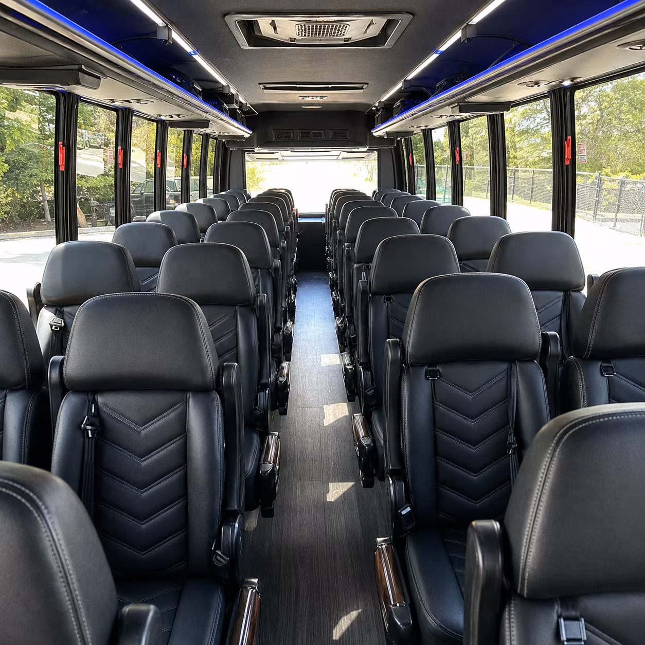 san diego private shuttles for san diego wedding guests