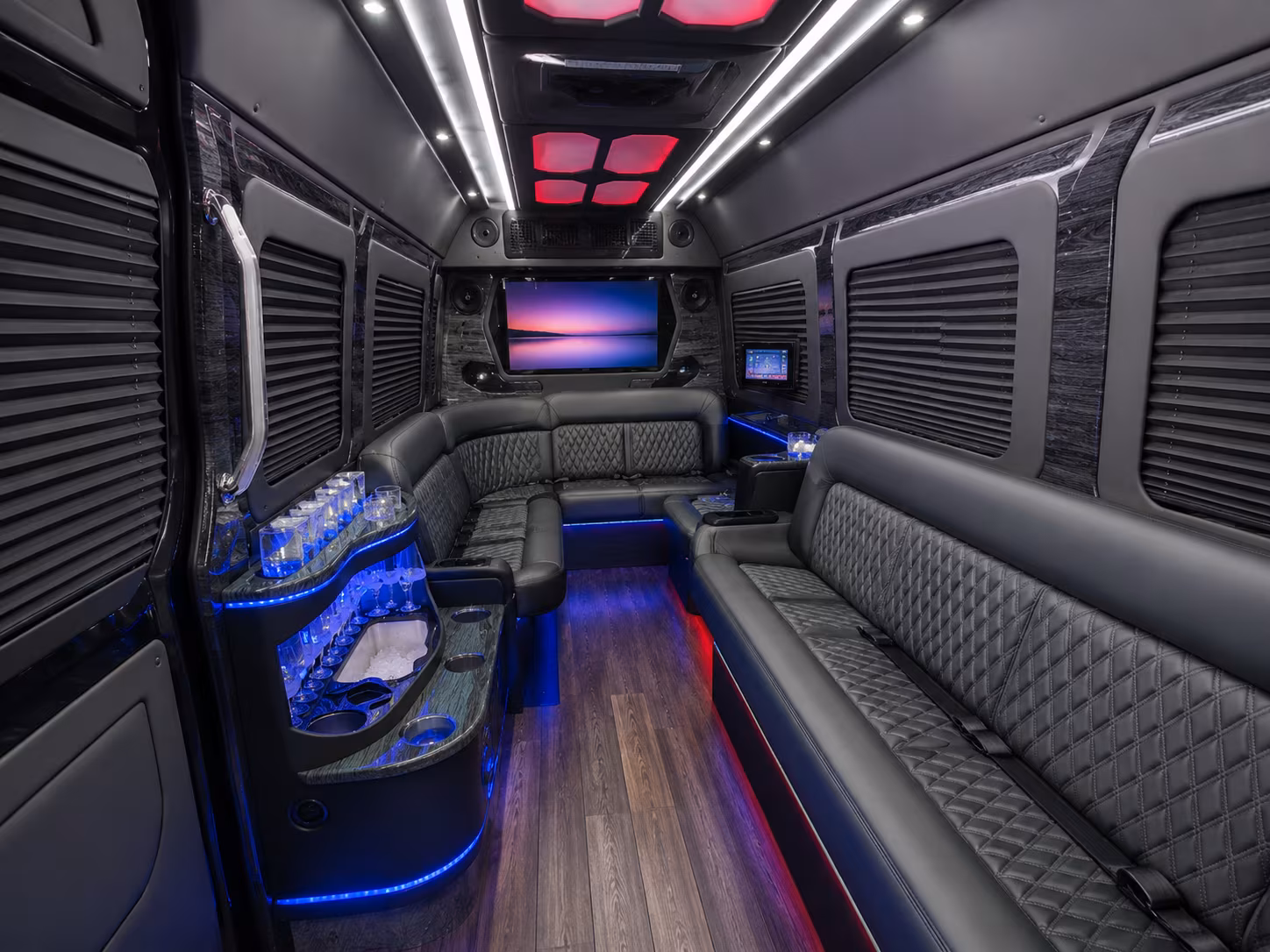 vista 30 passenger party bus