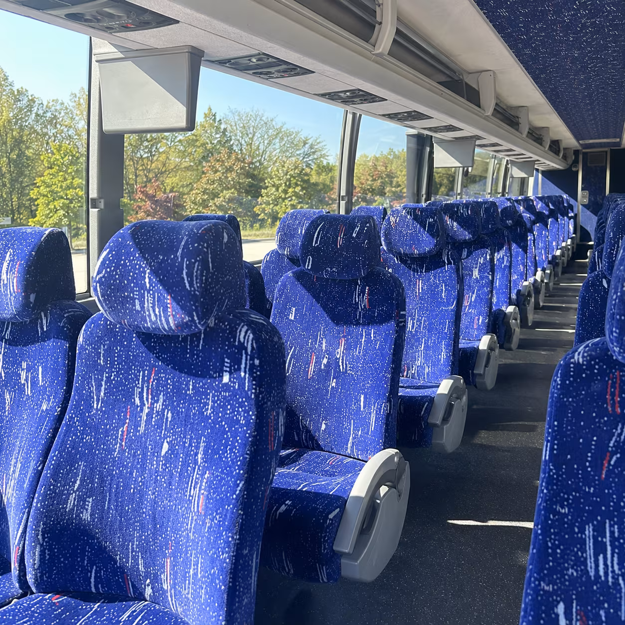 vista private event transportation onboard seating
