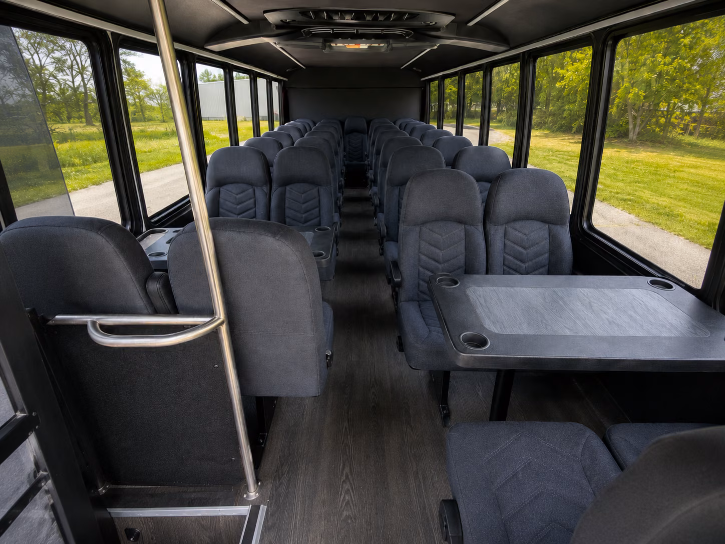 vista prom transportation onboard seating