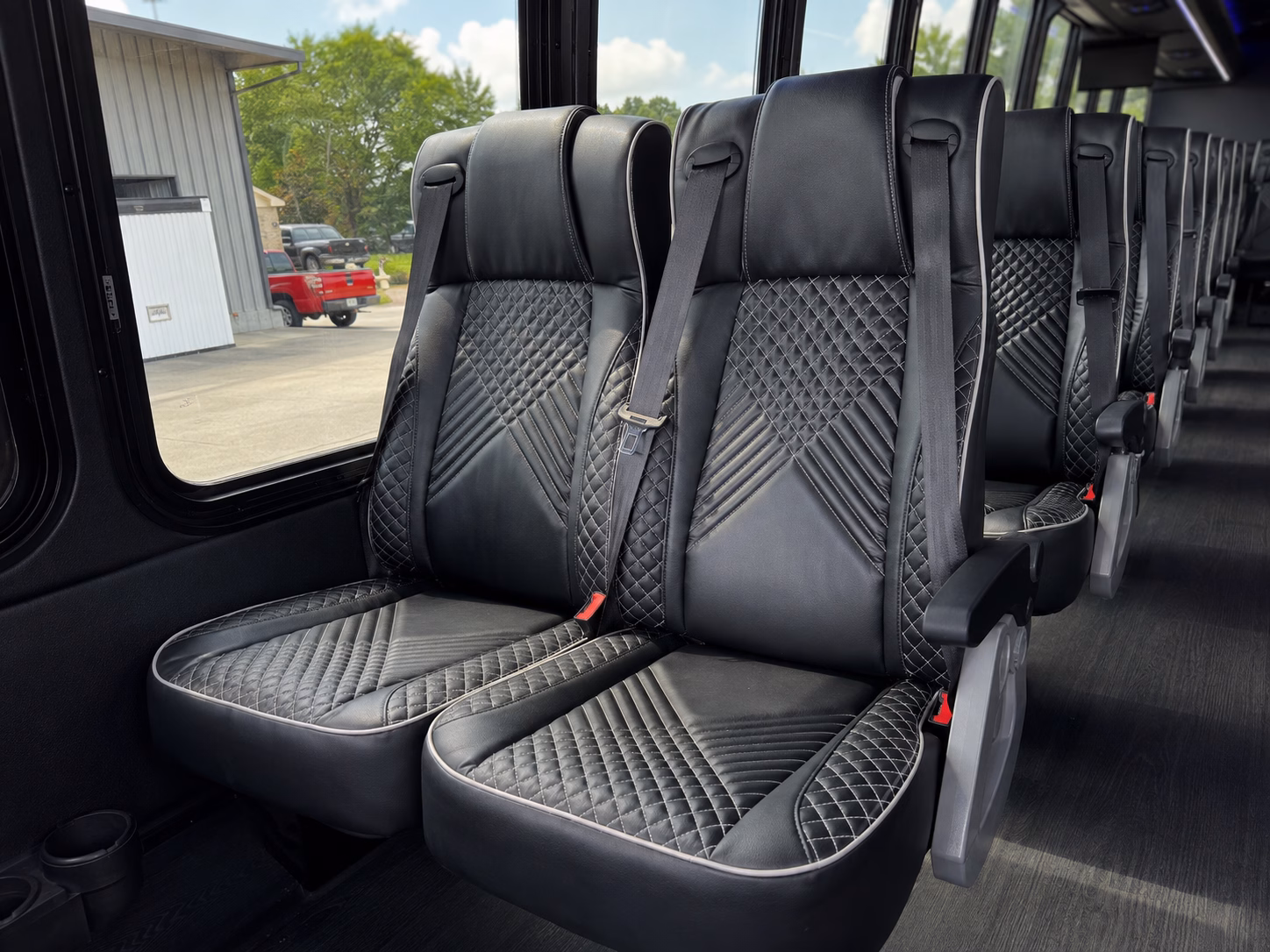 vista religious group transportation onboard seating