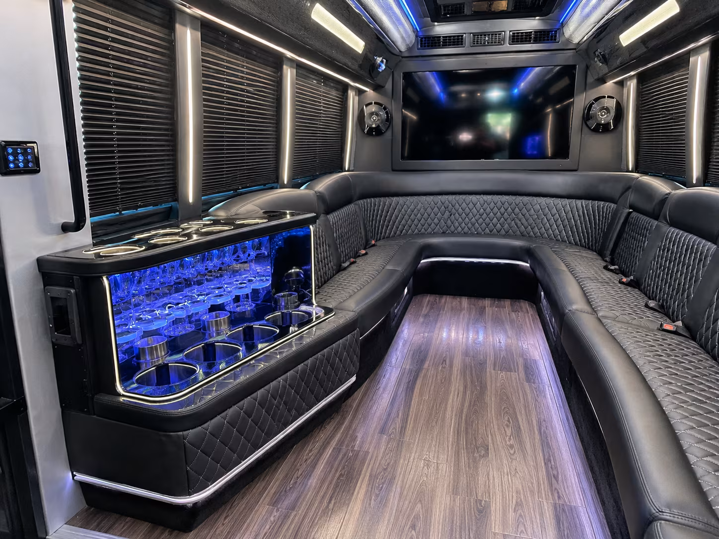 vista sporting event party bus rental