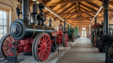 antique gas steam engine museum
