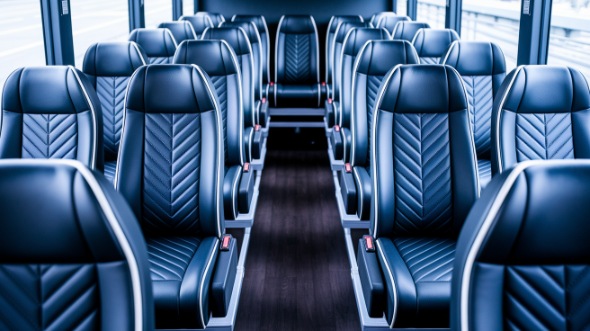 vista 18 passenger minibus inside