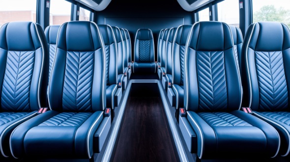 vista 20 passenger minibus inside