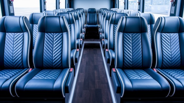 vista 25 passenger minibus inside