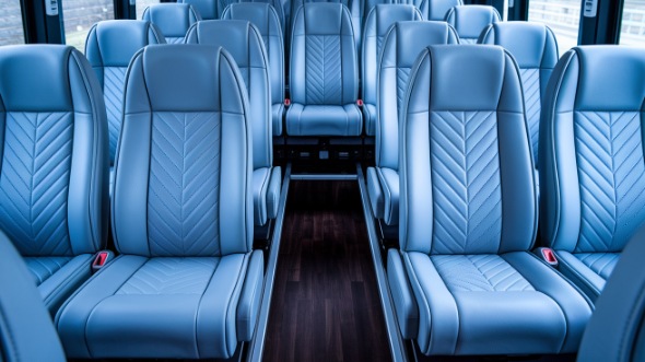 vista 25 passenger minibus interior