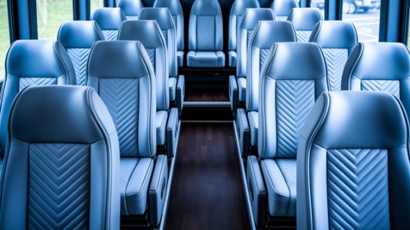 vista 35 passenger minibus inside