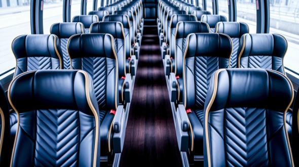 vista 50 passenger charter bus rental