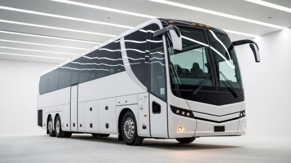 vista 55 passenger charter bus