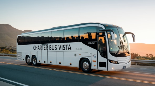 vista charter bus